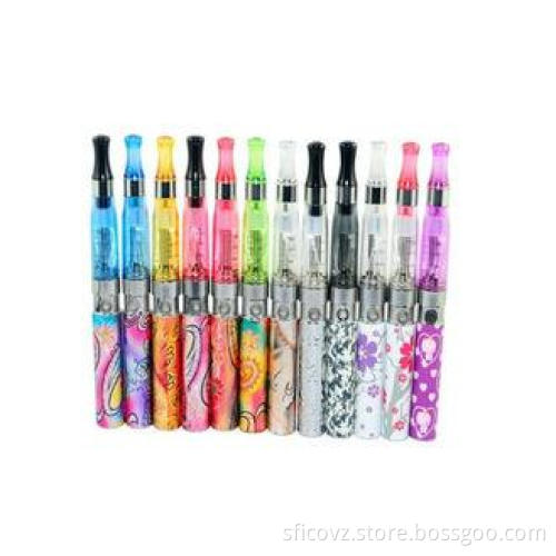 Colored 1100mah Electronic Ego Vapor Cigarette With CE4 Cle